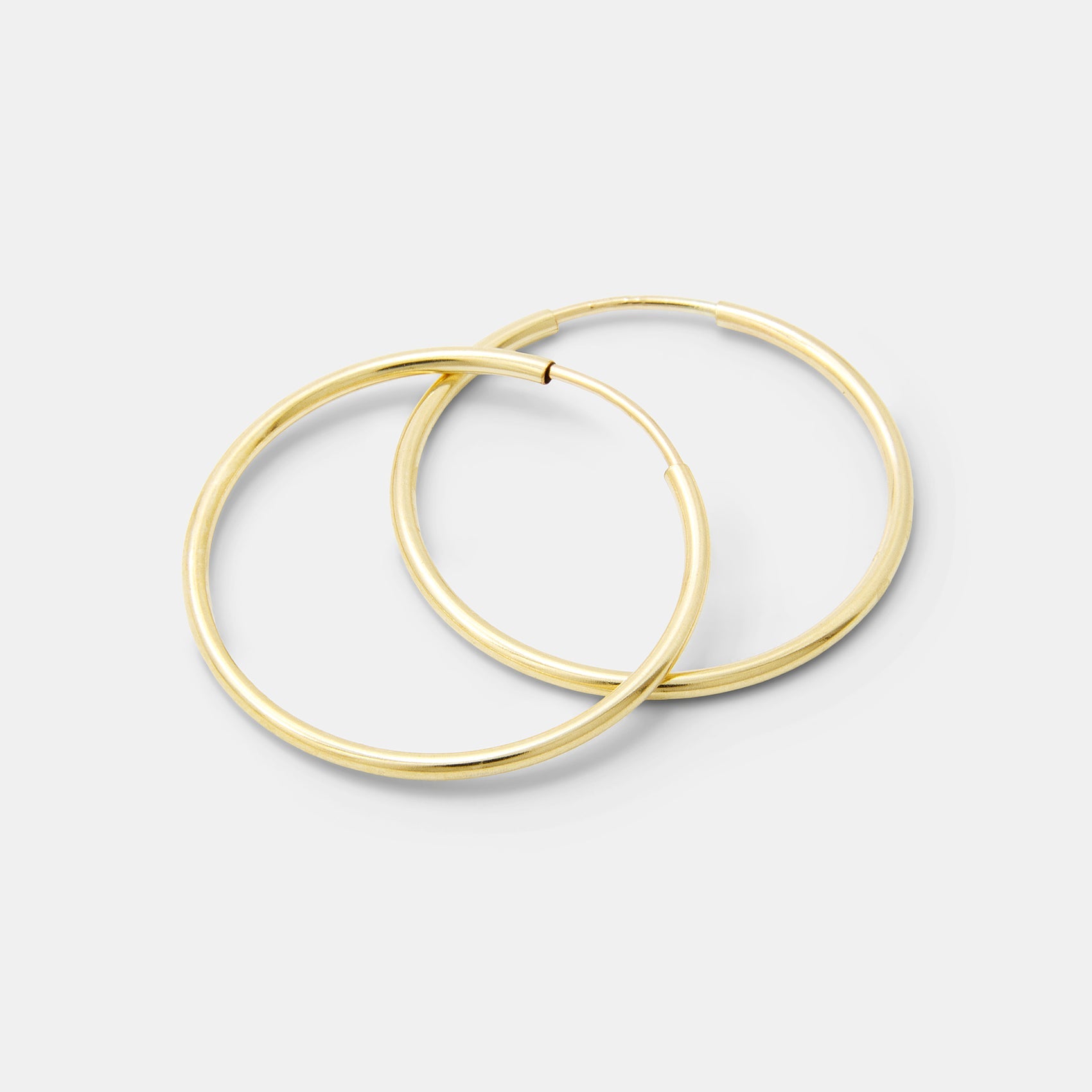 Endless Gold Hoop Earrings (small) - Simone Walsh Jewellery Australia