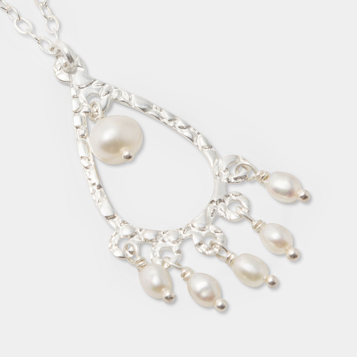 Pearl chandelier pendant - Simone Walsh Jewellery Australia