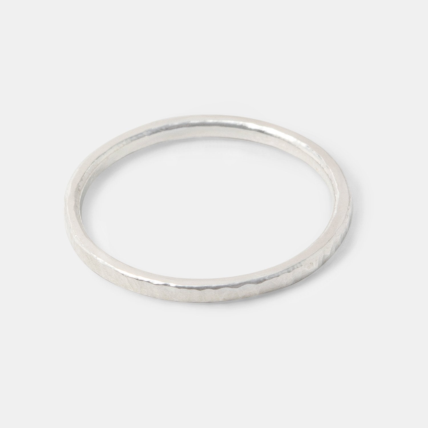 Silver stacking ring (single) - Simone Walsh Jewellery Australia